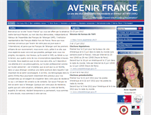 Tablet Screenshot of dev.avenirfrance.com